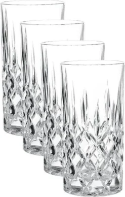 Nachtmann 0089208-0 Noblesse Longdrinkbecher, 375 Ml, 14,8 Cm, Klar (4er Pack) -Haushaltswaren Store d3fa21051c9eb0ff2be12e8549a58304
