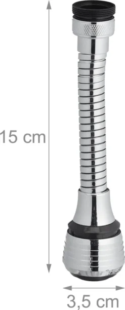 Relaxdays 2 X Wasserhahn Verlängerung -Haushaltswaren Store d3fb901a09460b9fe49b061ae938d783