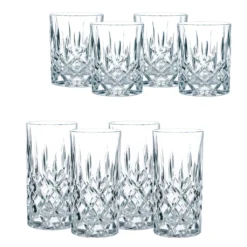Nachtmann Nobelesse Gläser 4 Longdrinkgläser 4 Whiskygläser -Haushaltswaren Store d4610e5200e17c48222f7f7e6a140671