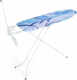 VETRO-PLUS BRILLANZ Bügelbrett EURO 120 X 38 Cm, Mit Steckdose -Haushaltswaren Store d487780d68d12a31a1aa30ad18936d71