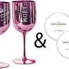 Moët & Chandon Champagnergläser Rose Pink 2x Gläser -Haushaltswaren Store d4d597f0f7a9c06bd23ea38f76346d28