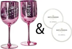 Moët & Chandon Champagnergläser Rose Pink 2x Gläser