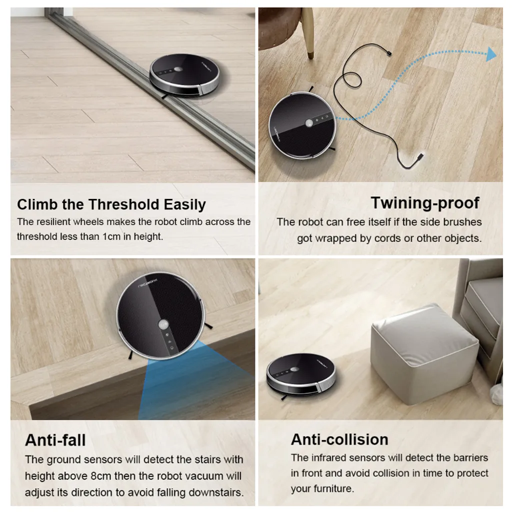 LIECTROUX C30B Automatischer Roboter-Staubsauger 5000Pa Starke Saugleistung Intelligente Dynamische Navigation APP-Fernbedienung Intelligentes Nasswischen Sprachsteuerung Kompatibel Mit Alexa Google Assistant 18 LIECTROUX C30B Automatischer Roboter-Staubsauger 5000Pa Starke Saugleistung Intelligente Dynamische Navigation APP-Fernbedienung Intelligentes Nasswischen Sprachsteuerung Kompatibel Mit Alexa Google Assistant – Bild 16