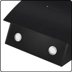 Bomann Kopffreie Vertikal-Haube DU 7605 G Schwarz Mit Touch Und Sensor Control -Haushaltswaren Store d5594c58a6ec15c552a0a835f1a6a446