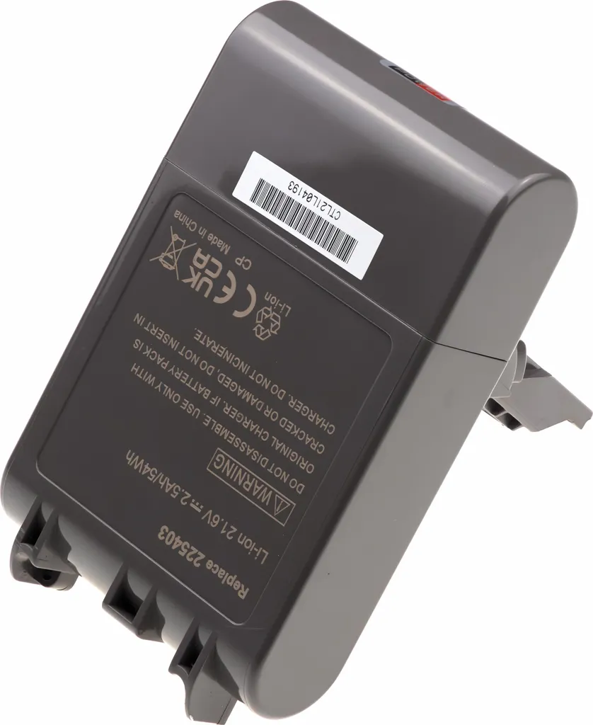 T6 Power Akku Für Dyson Staubsaugerroboter, Teilenummer 968670-02, Li-Ion, 21,6 V, 2500 MAh (54 Wh), Grau 5 T6 Power Akku Für Dyson Staubsaugerroboter, Teilenummer 968670-02, Li-Ion, 21,6 V, 2500 MAh (54 Wh), Grau – Bild 3