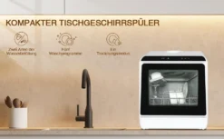 Puluomis Geschirrspüler 5L Geschirrspülmaschine Mini Spülmaschine Tischgeschirrspüler 45cm Freistehend, Funktioniert Mit/ohne Wasseranschluss, Kompakt, Für Büro, Kleine Wohnung, Camping, Wohnwagen, Weiß 31 Puluomis Geschirrspüler 5L Geschirrspülmaschine Mini Spülmaschine Tischgeschirrspüler 45cm Freistehend, Funktioniert Mit/ohne Wasseranschluss, Kompakt, Für Büro, Kleine Wohnung, Camping, Wohnwagen, Weiß -Haushaltswaren Store d643f99cf2f10bd9b90620f49b15b7c7