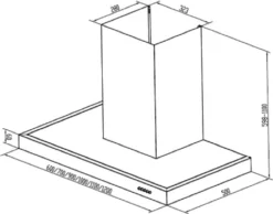 PKM Dunstabzugshaube Wandhaube Wandesse 8090GZ Touch Control Edelstahl 90cm 22 PKM Dunstabzugshaube Wandhaube Wandesse 8090GZ Touch Control Edelstahl 90cm -Haushaltswaren Store d6ccfab32a73b47b3a79c5eb8ffcbb39