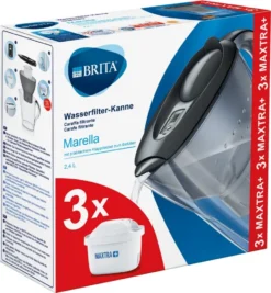 Brita Fill & Enjoy Starterpaket Marella Cool, Gesamtvolumen 2,4 L (gefiltertes Wasser 1,4 L), Incl. 3 Kartuschen MAXTRA+ , Farbe Anthrazit 21 Brita Fill & Enjoy Starterpaket Marella Cool, Gesamtvolumen 2,4 L (gefiltertes Wasser 1,4 L), Incl. 3 Kartuschen MAXTRA+ , Farbe Anthrazit -Haushaltswaren Store d73298fe187581d8b788911f3ba0b1b3