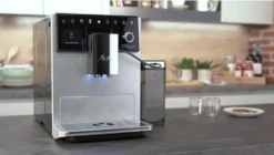 Melitta Caffeo CI Touch F63/0-101, Farbe:Silber -Haushaltswaren Store d7388dbb370d486e7d3ff4c804dde0c7