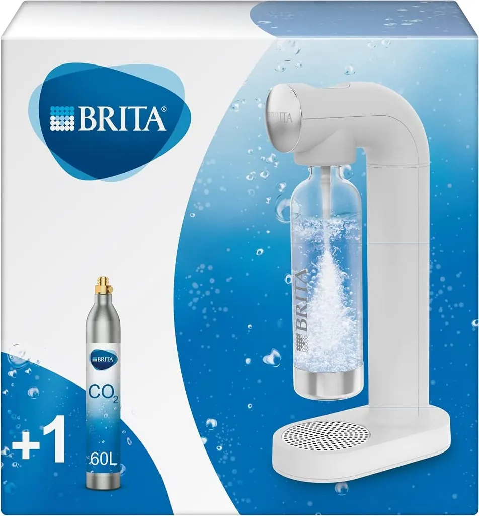 Brita SodaOne Weiß Wassersprudler Set 10 Brita SodaOne Weiß Wassersprudler Set – Bild 8