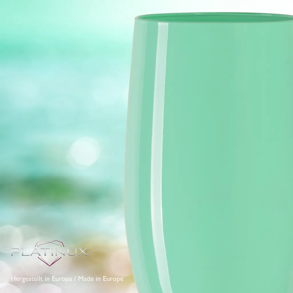 Bunte Elegante Trinkgläser 320ml (max. 400ml) Set 6 Teilig Wassergläser Saftgläser 9 Bunte Elegante Trinkgläser 320ml (max. 400ml) Set 6 Teilig Wassergläser Saftgläser – Bild 7