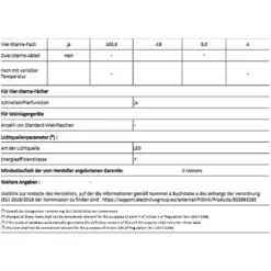 AEG RCB736D5MB Freistehende Kühl-Gefrierkombination / 2010 Mm/Gefrierteil Unten/360 L//CustomFlex - Flexibles Türablagesystem/ NoFrost/Farbe: Black Stainless Steel, Seiten Dunklegrau -Haushaltswaren Store d89f662a43fd58555ef74b5b119d900e