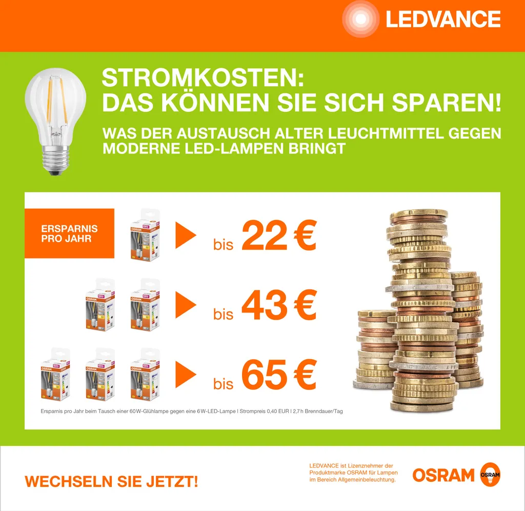 Osram LED Leuchtmitel Star Classic P15 E27 1,5W Warmweiß, Klar 8 Osram LED Leuchtmitel Star Classic P15 E27 1,5W Warmweiß, Klar – Bild 6