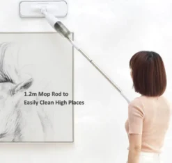 Deerma TB500 Mop Mit Wasserspray, 360° Drehung, 350ml Behälter, 1x Reinigungstuch -Haushaltswaren Store d90e78906861c7792ab643f6351df906