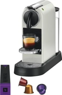 De'Longhi DeLonghi EN 167.W Citiz Nespresso Kaffeekapselmaschine Weiß -Haushaltswaren Store d92306aceb2f07e8cf3041763ec68ece