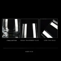 KROSNO Infinity Gläser Für Wasser, Getränke Und Säfte, 6er-Set, 490 Ml -Haushaltswaren Store d961742516785ec72e4864987d7c1c06