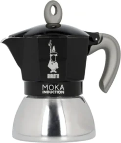 Bialetti MOKA 4TZ Induction Nera -Haushaltswaren Store d96668a76fa6487e6a81bcd6b9014df6