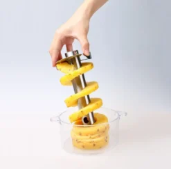 Deiss PRO Ananasschneider - 2 In 1 Edelstahl Ananasschneider & Schäler - Macht Die Perfekten Ananas Ringe Ohne Eine Sauerei - Spülmaschinenfest 15 Deiss PRO Ananasschneider - 2 In 1 Edelstahl Ananasschneider & Schäler - Macht Die Perfekten Ananas Ringe Ohne Eine Sauerei - Spülmaschinenfest -Haushaltswaren Store d9fc427f018d7a4649781706423182c6