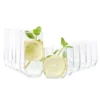 12tlg Gläserset Bella 6x Wasser Trink-Becher 6x Long-Drink Partygläser 310ml Tumbler Glas Gastro -Haushaltswaren Store da3b34edeb1278c6943eff21c33cec44