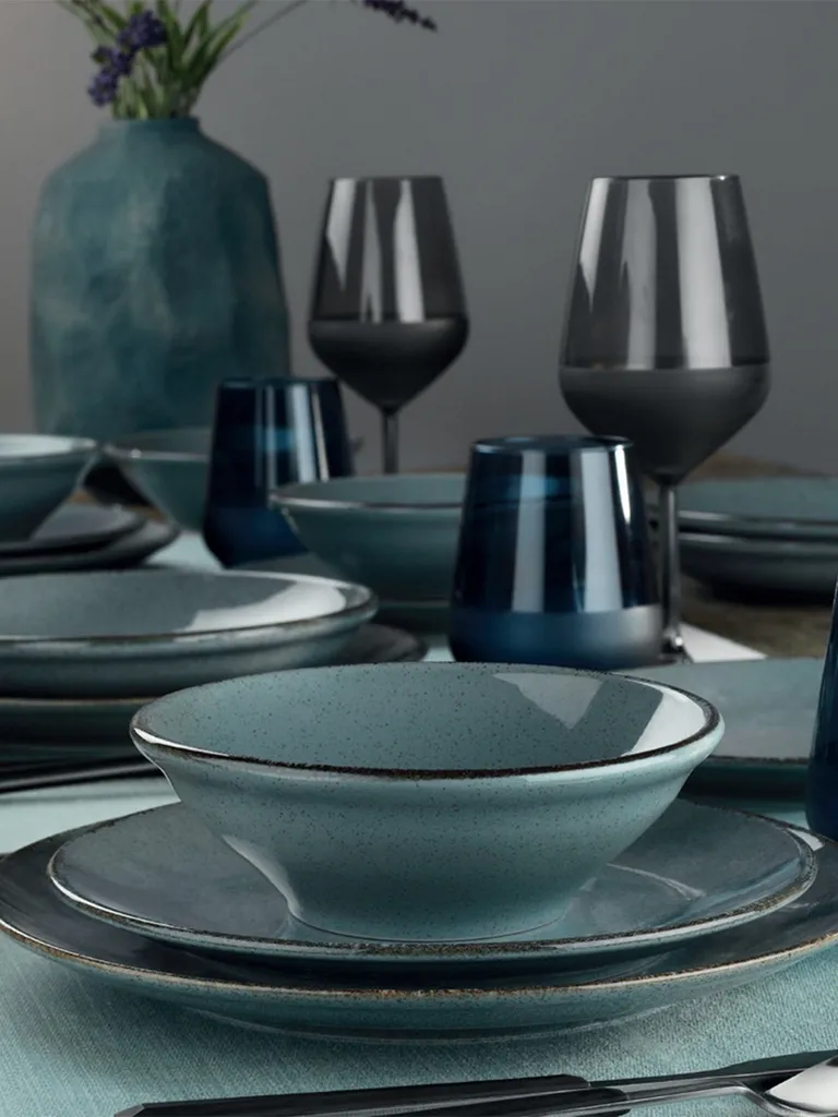 Heritage, Kütahya Porselen,(24 Stücke), Abendessen , Blau, 100% Porzellan 11 Heritage, Kütahya Porselen,(24 Stücke), Abendessen , Blau, 100% Porzellan – Bild 9