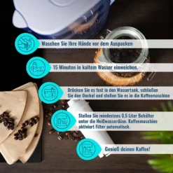 6x Wasserfilter + Delonghi 500ml EcoDecalk Entkalk Von Wesper Kompatible Mit DeLonghi ECAM 45.366.B 14 6x Wasserfilter + Delonghi 500ml EcoDecalk Entkalk Von Wesper Kompatible Mit DeLonghi ECAM 45.366.B -Haushaltswaren Store da5683e7a66cd36787f24ff1a82bdebe