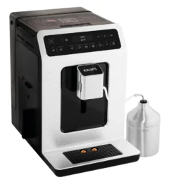 Krups EA891D Evidence Kaffeevollautomat - 2,3L, OLED-Bedienfeld Mit Touchcreen, Edelstahl-Kegelmahlwerk 1450W, Metall -Haushaltswaren Store da78fe085e361356924307ef4f913863