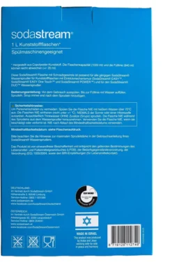 SODASTREAM Tritan-Flasche Fuse Duo (1 L PET Flasche, Nur Für SodaStream Duo-Wassersprudler) -Haushaltswaren Store dae168e038beb7d6d432237cb0caed26