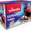 Vileda UltraMax Turbo Komplett-Set Mit Teleskopstiel Wischmop Eimer Bodenwischer 2 Vileda UltraMax Turbo Komplett-Set Mit Teleskopstiel Wischmop Eimer Bodenwischer -Haushaltswaren Store daf7ace27a762c134fe6a6629fe157d6