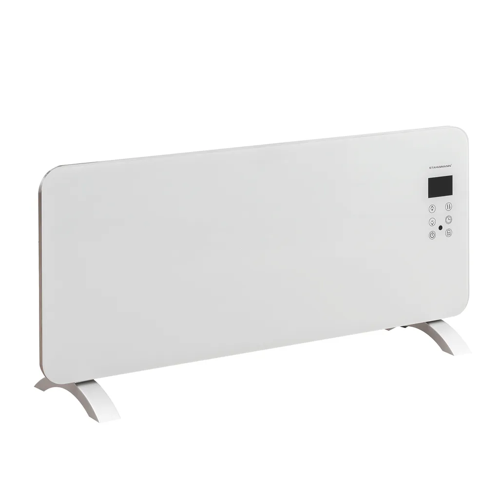 STAHLMANN Glaskonvektor Weiß ZG 2000Watt - Wifi App Steuerung, Elektroheizung Energiesparend Bis 40qm Fläche, Schnelle Erwärmung, Thermostat, Leise, Konvektor Heizung Elektrisch, Heizgerät 8 STAHLMANN Glaskonvektor Weiß ZG 2000Watt - Wifi App Steuerung, Elektroheizung Energiesparend Bis 40qm Fläche, Schnelle Erwärmung, Thermostat, Leise, Konvektor Heizung Elektrisch, Heizgerät – Bild 6