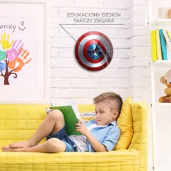 Wanduhr Glänzend - Captain America Marvel Red 13 Wanduhr Glänzend - Captain America Marvel Red -Haushaltswaren Store dbc9c587b88923a80d2768977a1affaa