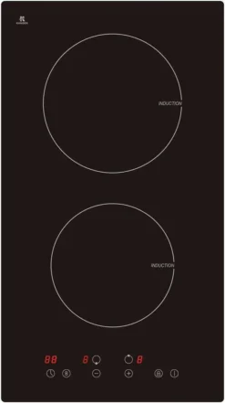 PKM Induktions-Doppelkochplatte Einbaukochfeld Touch Control Autark IF2 G