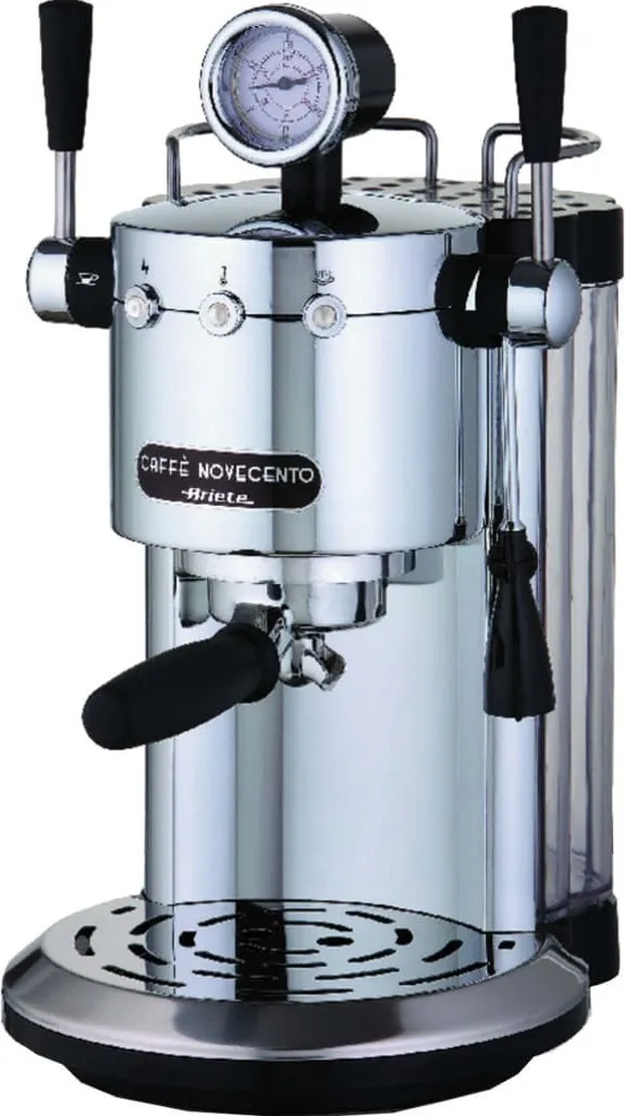 Ariete Espressomaschine Caffe Novecento 1105 W Silbern 5 Ariete Espressomaschine Caffe Novecento 1105 W Silbern – Bild 3