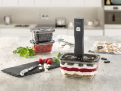 Caso Vakuum-Frischebehälter 3er Set - Für Platzsparende Aufbewahrung (1er Pack) 39 Caso Vakuum-Frischebehälter 3er Set - Für Platzsparende Aufbewahrung (1er Pack) -Haushaltswaren Store dc33c565894dae0549781ea3727a152c