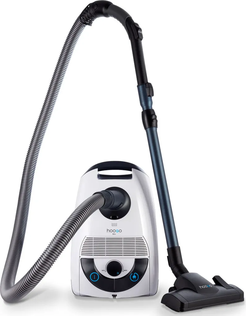 HooGo B3+ Bodenstaubsauger 3 Liter Mit Beutel Inkl. Parkett-, Polster- Und Fugendüse, Möbelbürste, 11m Aktionsradius, HEPA14 Filter, Allergikertauglich 5 HooGo B3+ Bodenstaubsauger 3 Liter Mit Beutel Inkl. Parkett-, Polster- Und Fugendüse, Möbelbürste, 11m Aktionsradius, HEPA14 Filter, Allergikertauglich – Bild 3
