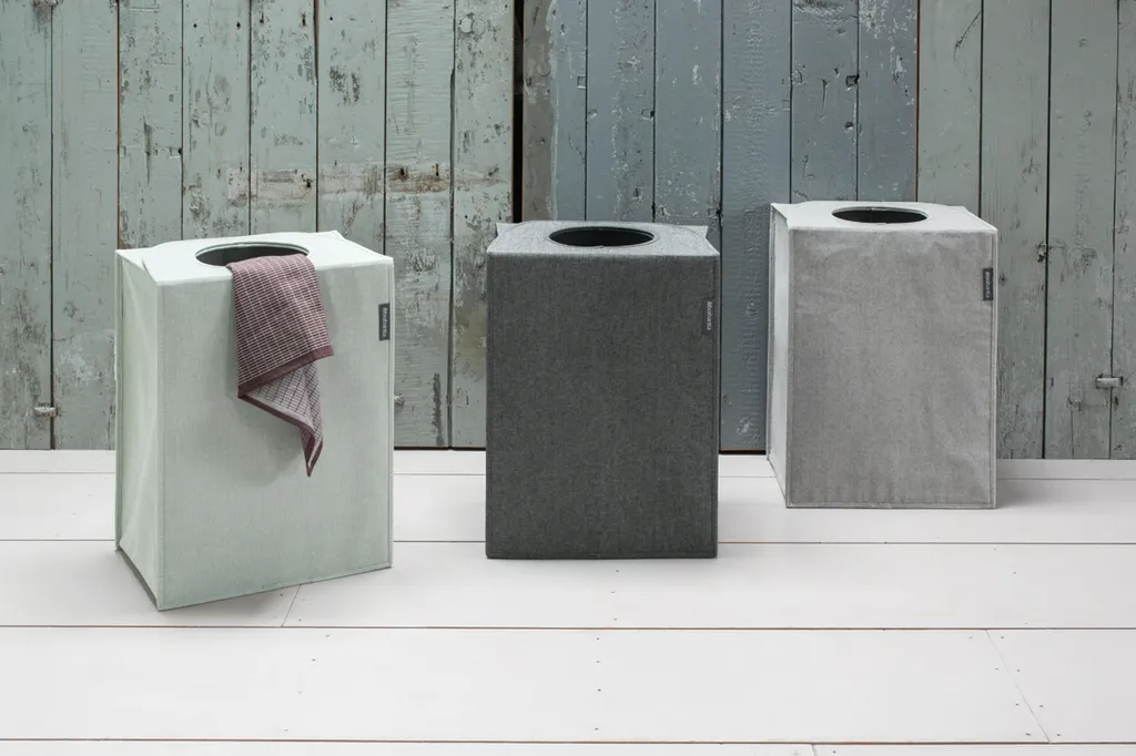 Brabantia Wäschekorbtasche 55 L Faltbar Schwarz 17 Brabantia Wäschekorbtasche 55 L Faltbar Schwarz – Bild 15