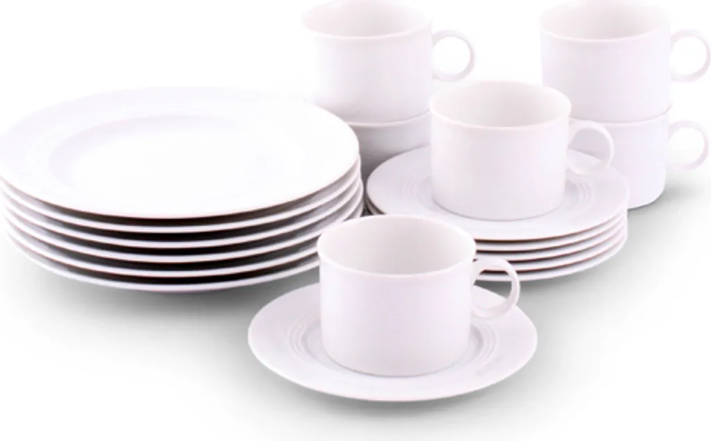 Friesland Kaffee-Service 18tlg Jeverland Weiß 3 Friesland Kaffee-Service 18tlg Jeverland Weiß