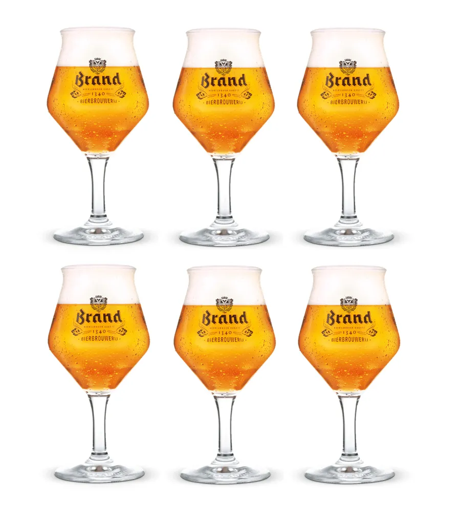 Brand Biergläser IPA 250 Ml - 6 Stück 3 Brand Biergläser IPA 250 Ml - 6 Stück