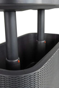 Keter Garden Bar 2in1 Tisch, Bar Mit Kühlbehälter Bevy Cool Bar Rattan -Haushaltswaren Store df26fb7c2f599c5448febd3545f4d633