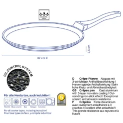 Kela Keuken - Stella Nova Crêpe-Pfanne Ø 32 Cm 16 Kela Keuken - Stella Nova Crêpe-Pfanne Ø 32 Cm -Haushaltswaren Store df27d99024ec4682f3a6916b66feed60