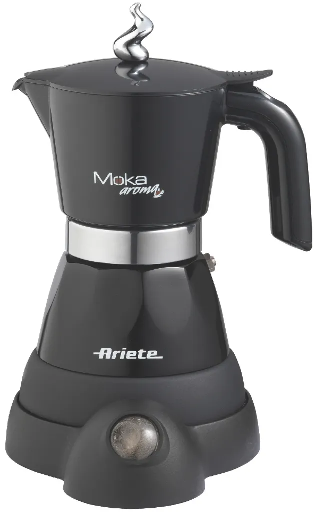 Ariete Elektrische Espressokanne Moka Aroma 480 W Schwarz 6 Ariete Elektrische Espressokanne Moka Aroma 480 W Schwarz – Bild 4