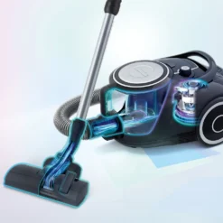 Bosch Staubsauger Beutellos Serie 6 BGC41X36, Bodenstaubsauger, Ideal Für Allergiker, Hygiene-Filter, Bodendüse Für Parkett, Teppich, Fliesen, Starke Saugleistung, Leise, 700 W, Blau -Haushaltswaren Store e0bc56d7e85867563c8ddc19453147a2