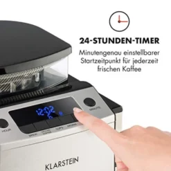 Aromatica X Kaffeemaschine Mahlwerk Glaskanne Aroma+ Edelstahl -Haushaltswaren Store e1766e2d8cf9dad9694cbe42ecd68a02