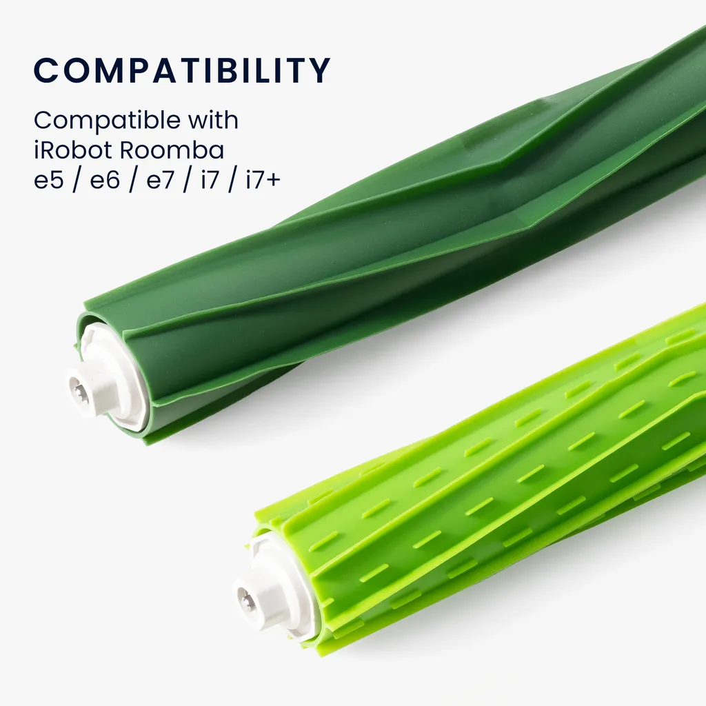Kwmobile 4x Hauptbürste Kompatibel Mit IRobot Roomba E5 / E6 / E7 / I7 / I7+ - Bürste Für Staubsaugroboter - Staubsauger Zubehör Saugroboter Ersatzteil Set 4 Kwmobile 4x Hauptbürste Kompatibel Mit IRobot Roomba E5 / E6 / E7 / I7 / I7+ - Bürste Für Staubsaugroboter - Staubsauger Zubehör Saugroboter Ersatzteil Set – Bild 2