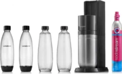 SODASTREAM DUONCB - Black DUO Machine Pack 4 Flaschen (2 DUO-Dekanter + 2 Fuse LV) + 1 CQC-Austauschzylinder 13 SODASTREAM DUONCB - Black DUO Machine Pack 4 Flaschen (2 DUO-Dekanter + 2 Fuse LV) + 1 CQC-Austauschzylinder -Haushaltswaren Store e25830b05de1bb07e0a4b379358b43cd