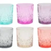 Trinkglas Bunt 345ml - Im 6er Set - Spülmaschinenfeste Gläser