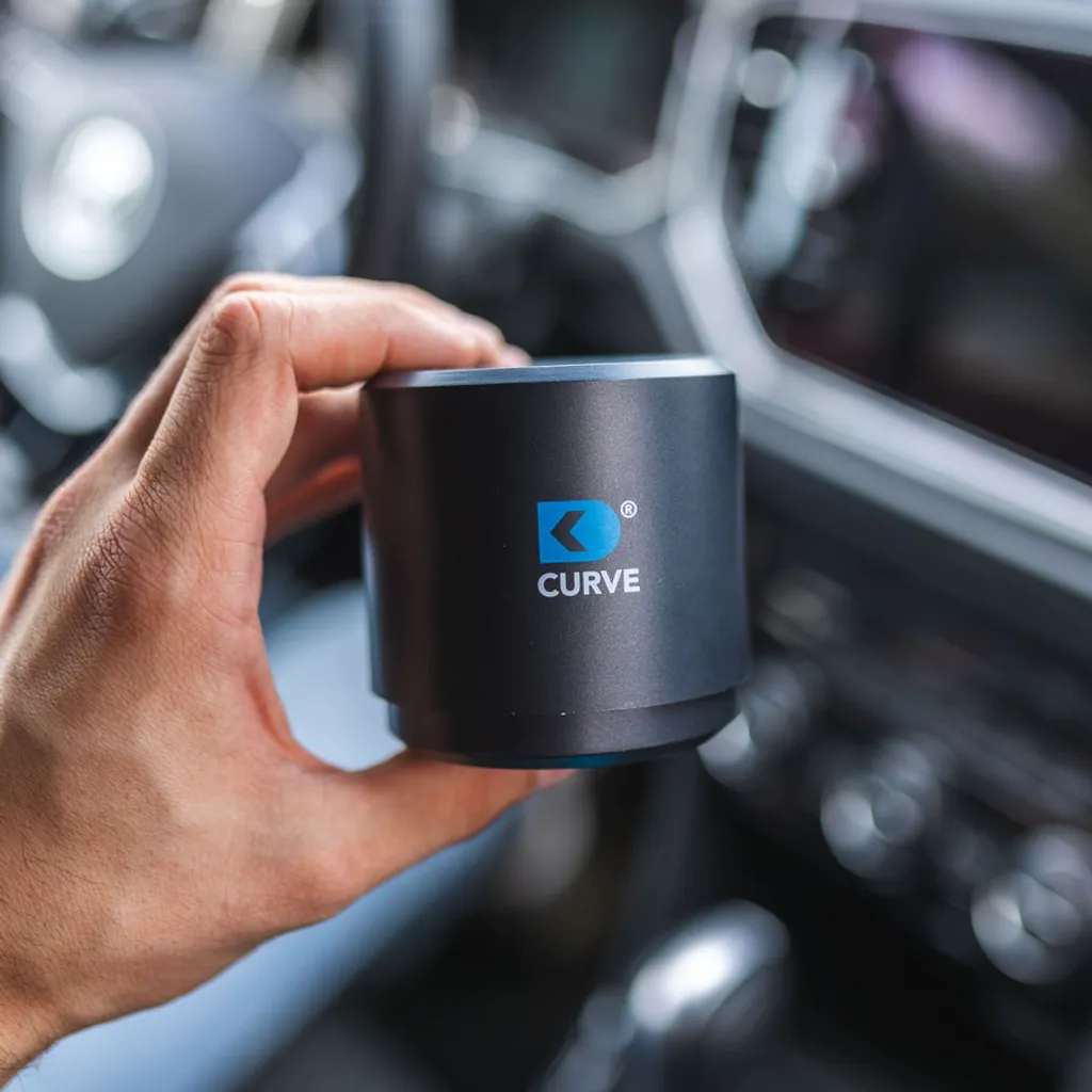 DK Medical® CURVE Auto Luftreiniger - Ocean Blue 5 DK Medical® CURVE Auto Luftreiniger - Ocean Blue – Bild 3