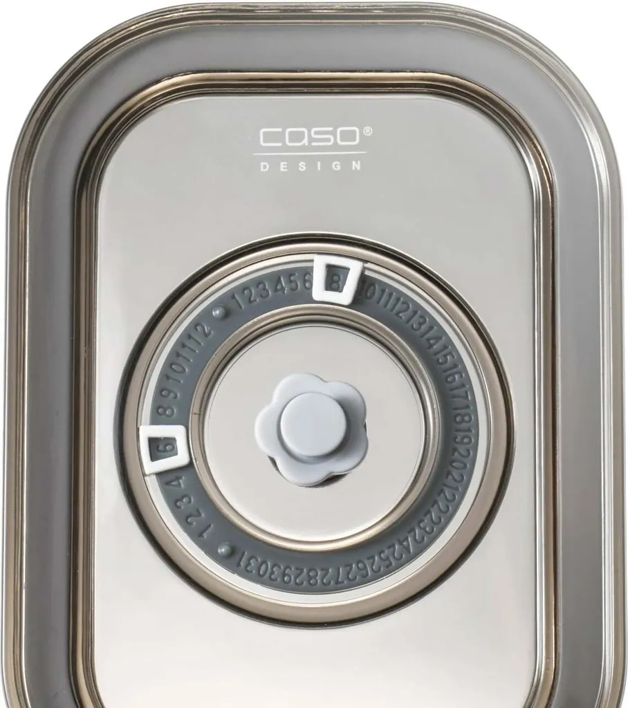 Caso Vakuum-Frischebehälter 3er Set - Für Platzsparende Aufbewahrung (1er Pack) 7 Caso Vakuum-Frischebehälter 3er Set - Für Platzsparende Aufbewahrung (1er Pack) – Bild 5