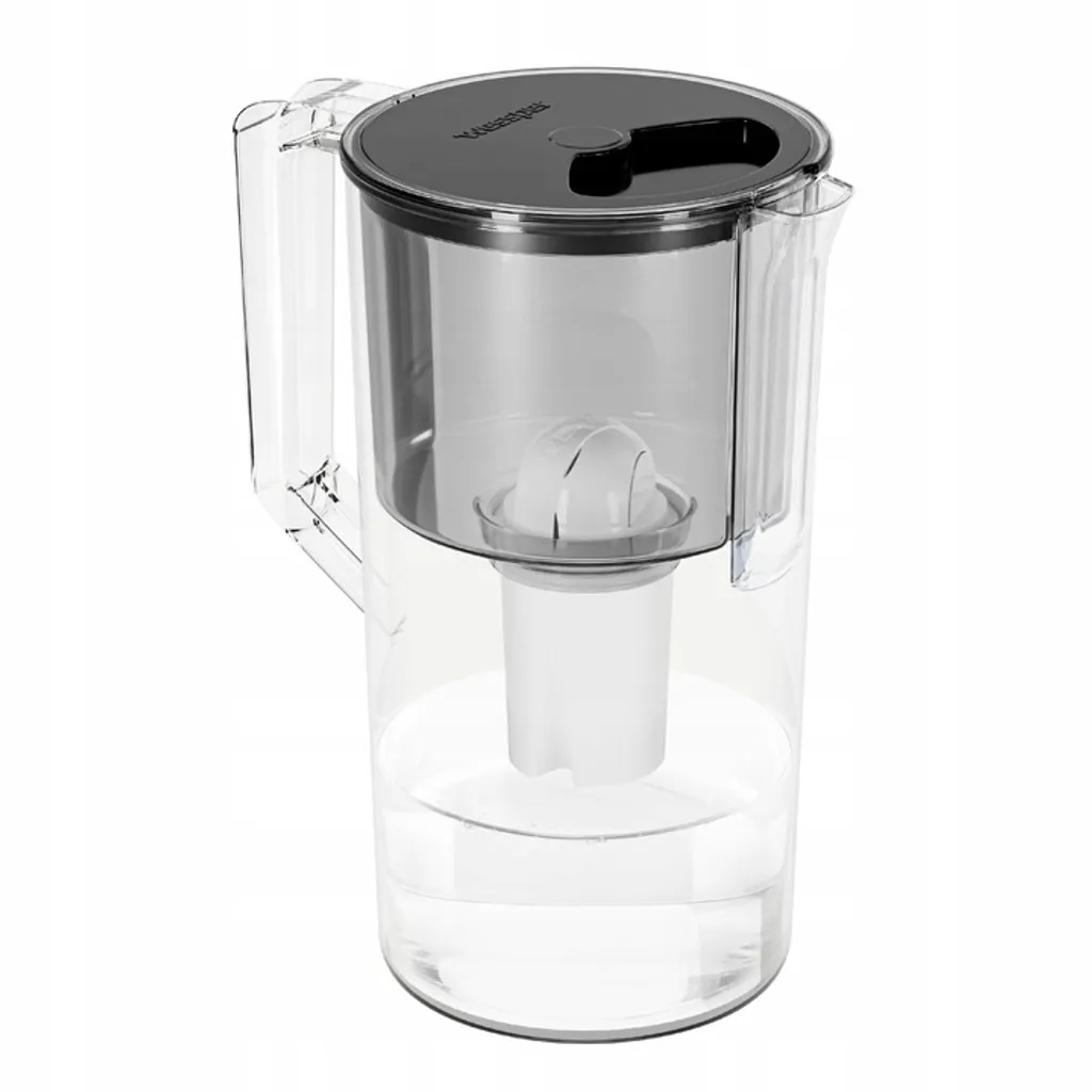 Wessper AquaClassic Basic Wasserfilter Krug 2.5L + 4x Kartusche / Wasserfilter - Farbe Schwarz 4 Wessper AquaClassic Basic Wasserfilter Krug 2.5L + 4x Kartusche / Wasserfilter - Farbe Schwarz – Bild 2