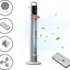 Turmventilator Standventilator Säulenventilator Fernbedienung Silber [in.tec] -Haushaltswaren Store e3b2055c588e911bc8b38fa6857cf8da