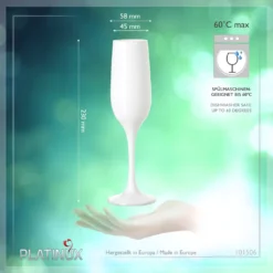 Weiße Sektgläser Set 6 Teilig Champagnergläser 160ml (max. 200ml) Aus Glas 14 Weiße Sektgläser Set 6 Teilig Champagnergläser 160ml (max. 200ml) Aus Glas -Haushaltswaren Store e5312d7714fdc921feffdcff5185473b